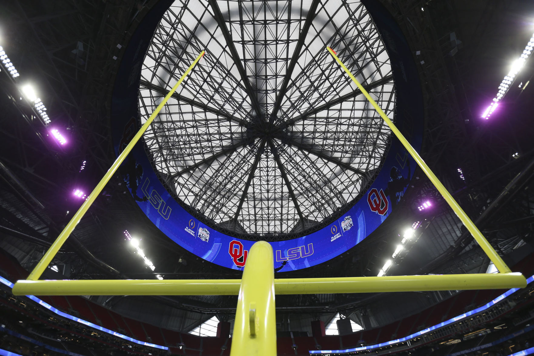 OU end zone